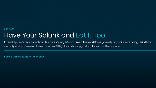 Splunk Cost Reduction & Federation | Query Security Data Mesh - Query