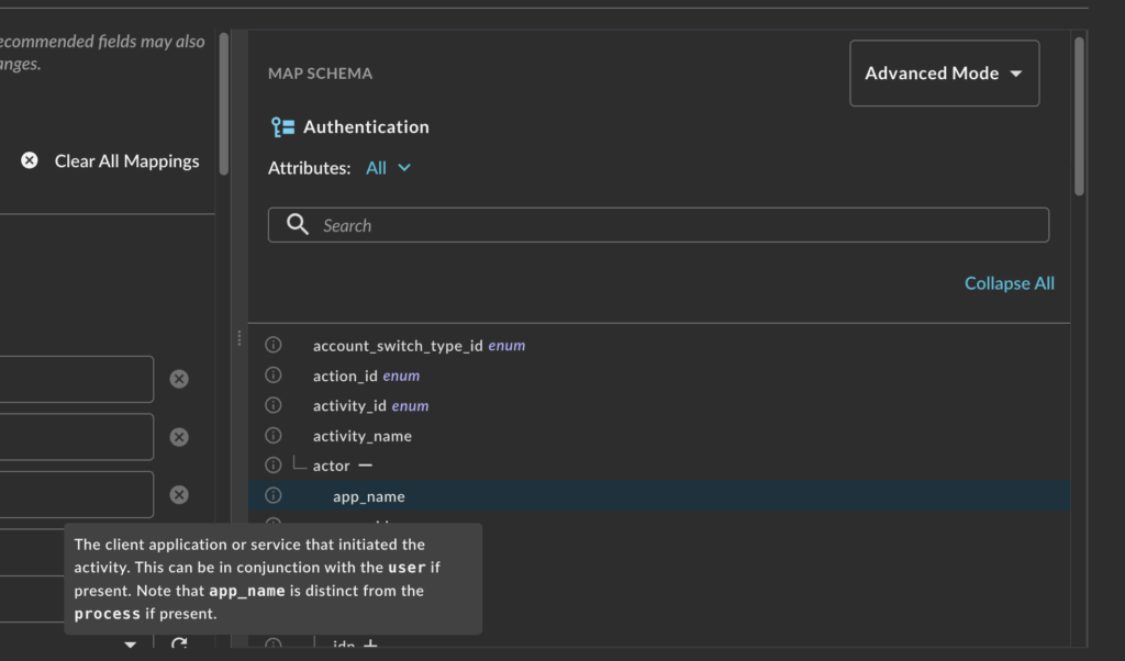 Configure Schema v2 Schema Mapper