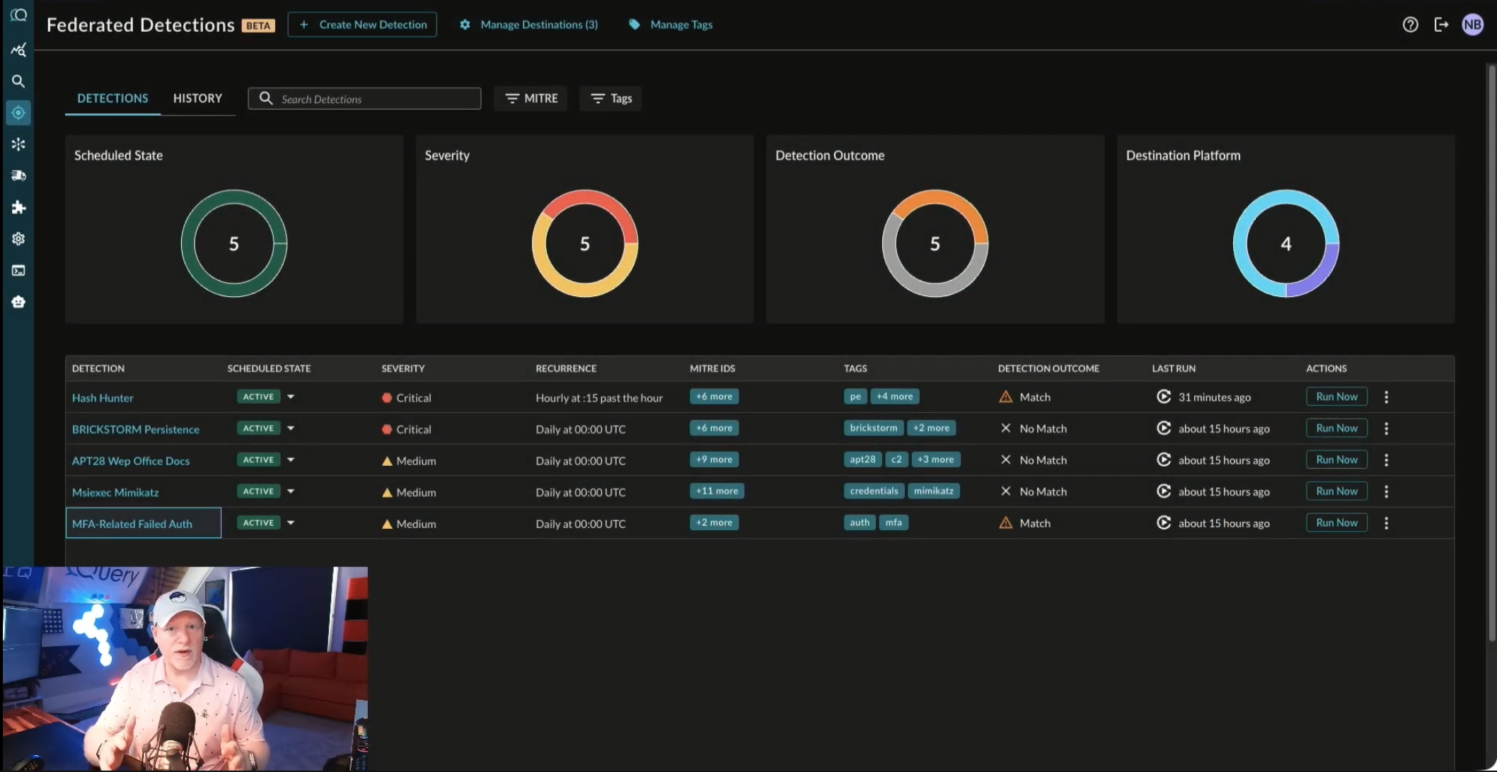 Federated Detections in 90 seconds - Query